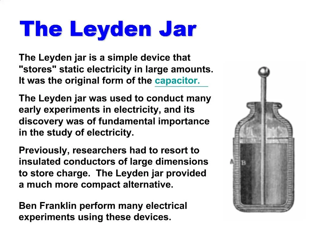 The Physics of the Leyden Jar in 'MacGyver