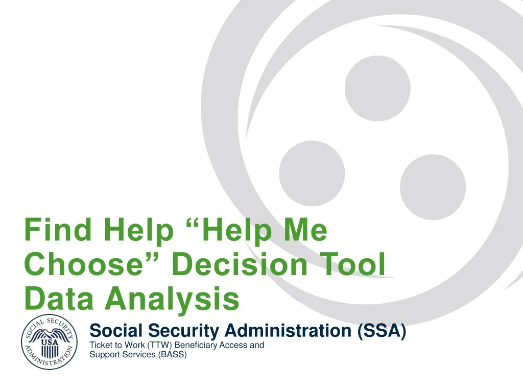 find help help me choose decision tool data analysis