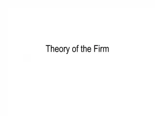 Theory of the Firm - slide 1
