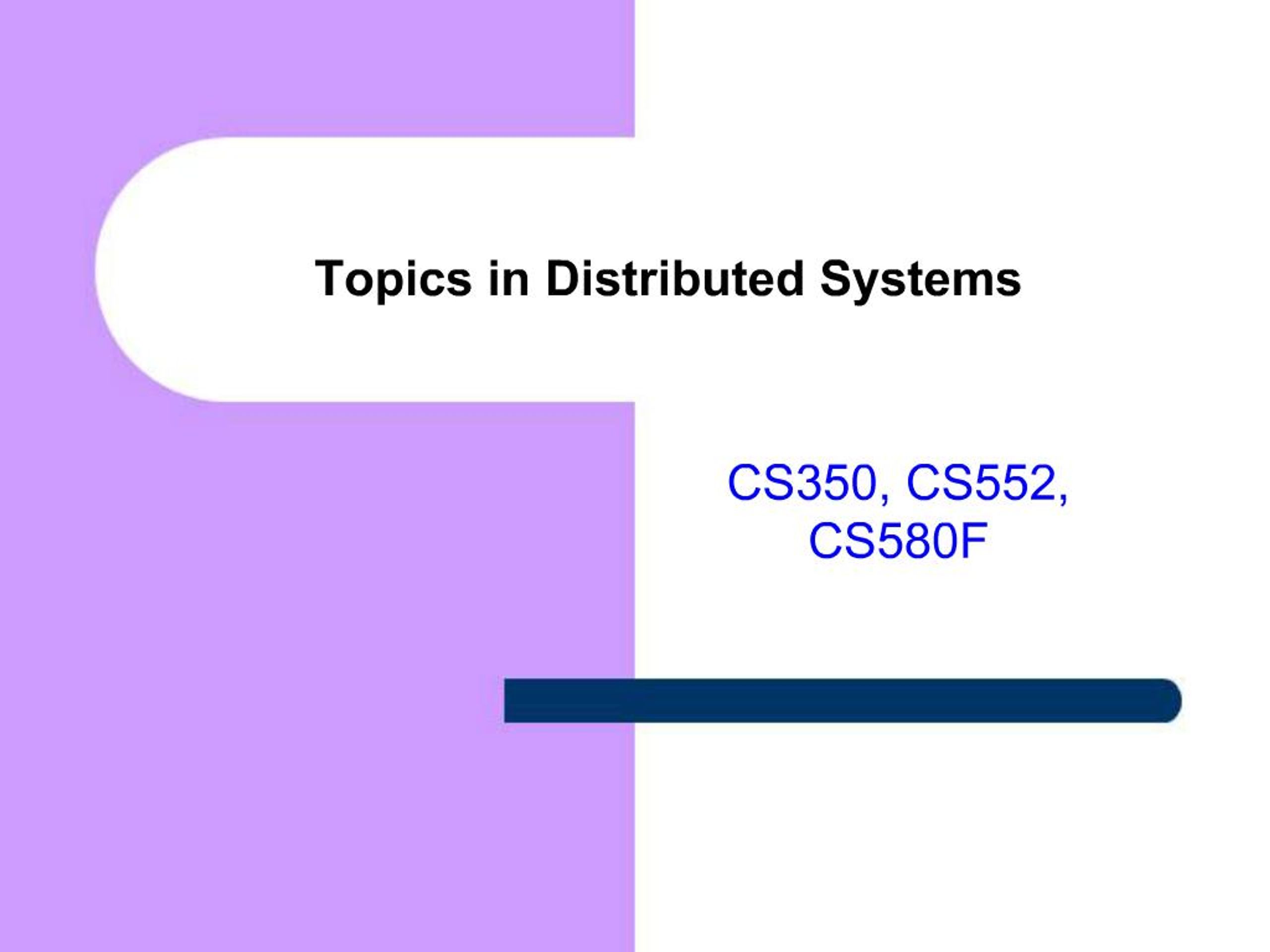 PPT - Essential Concepts in Distributed Systems - A Comprehensive Guide ...