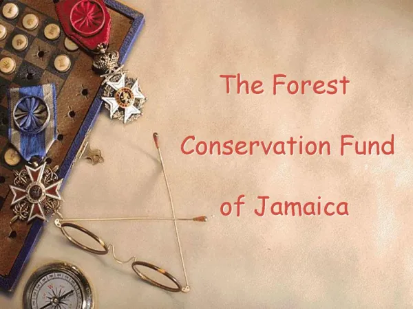 The Forest Conservation Fund of Jamaica