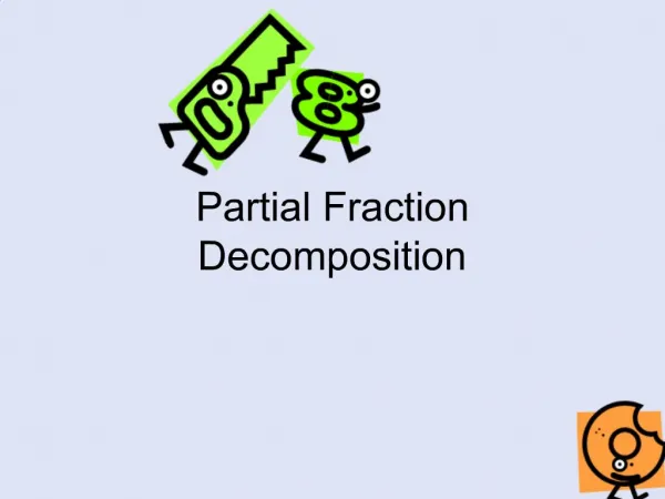 Partial Fraction Decomposition