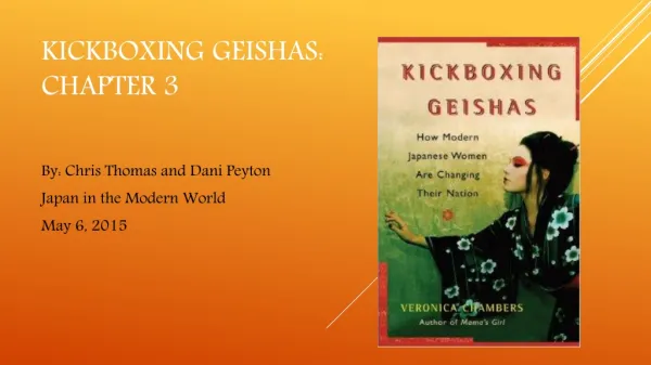 Kickboxing Geishas: Chapter 3