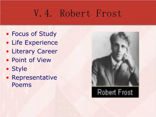 V.4. Robert Frost