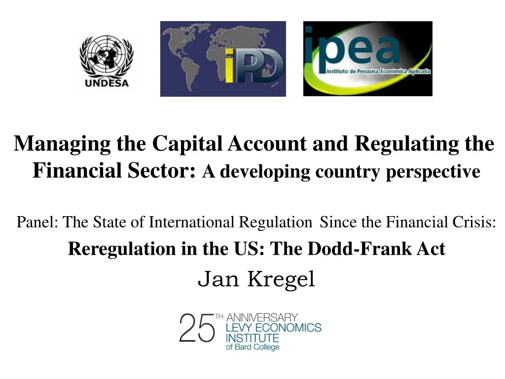 managing the capital account and regulating