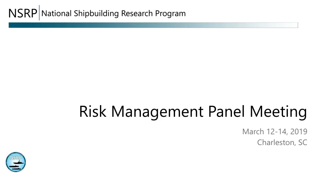 risk management panel meeting