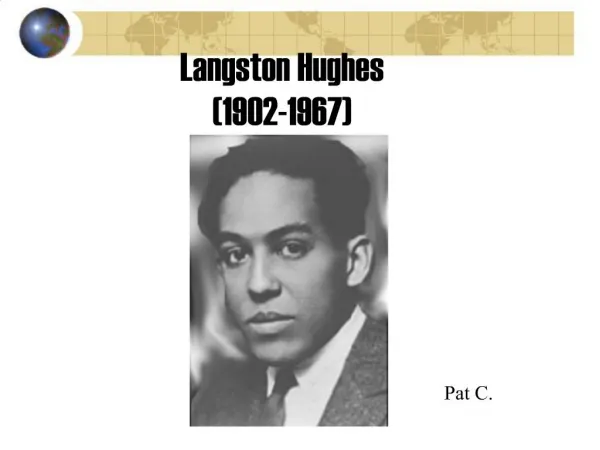 Langston Hughes 1902-1967