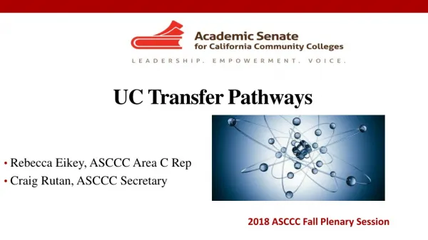 UC Transfer Pathways
