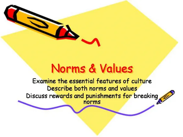 Norms Values