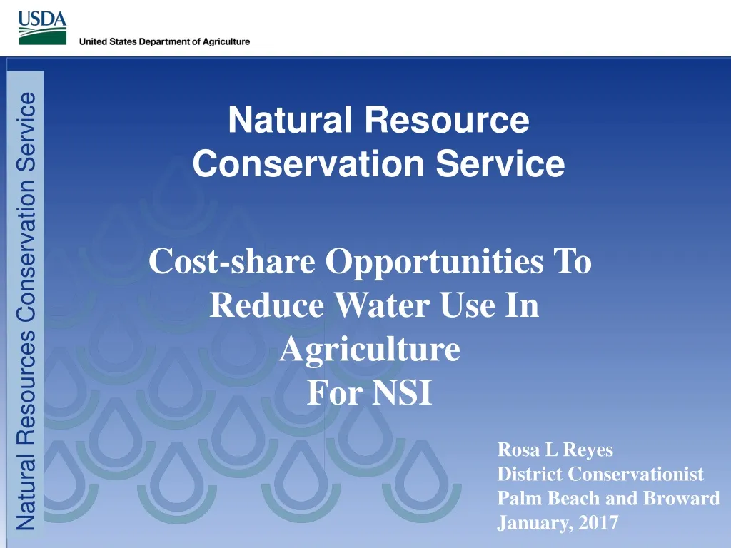 natural resource conservation service