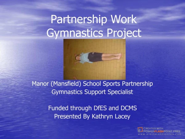 Gymnastics Project Presentation - Kathryn Lacey