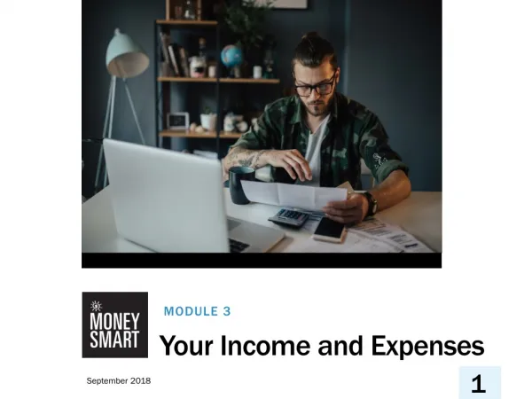 Module 3: Your Income and Expenses