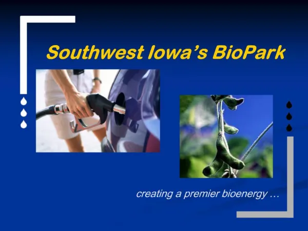 Southwest Iowa s BioPark