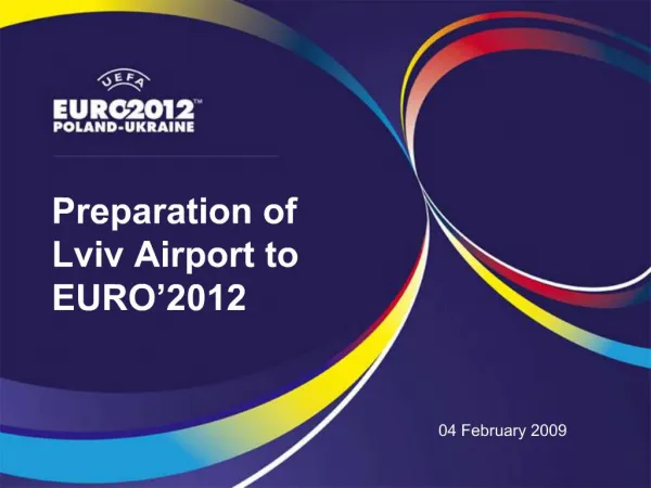 Preparation of Lviv Airport to EURO 2012