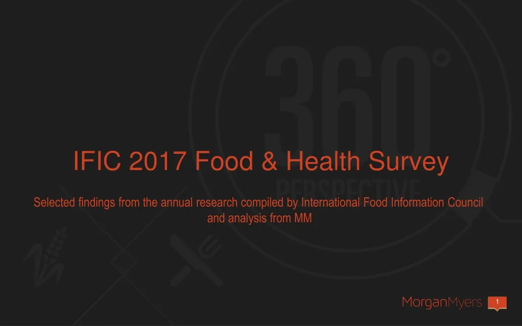 ific 2017 food health survey