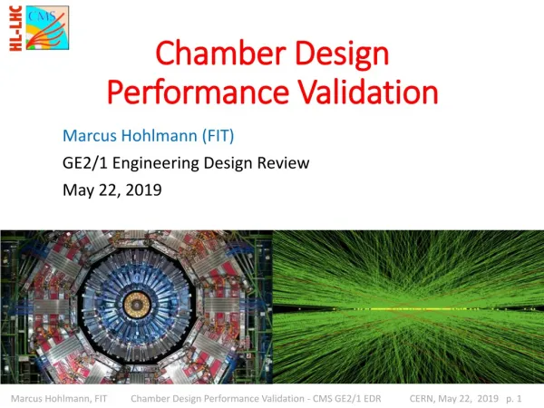 Chamber Design Performance Validation
