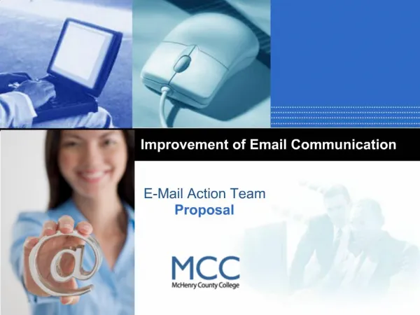 Improvement of Email Communication