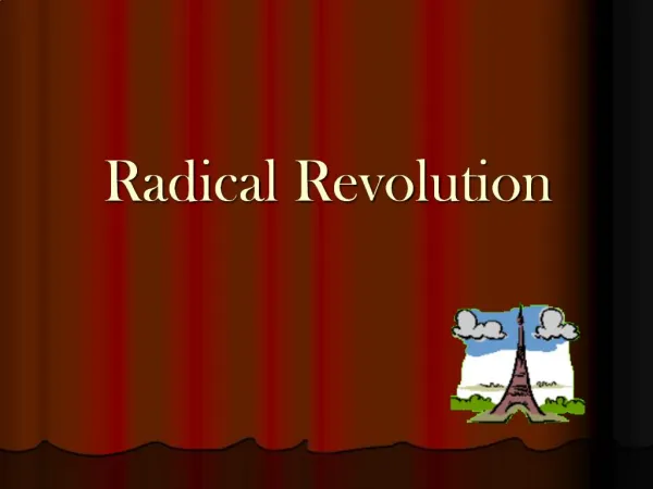 Radical Revolution