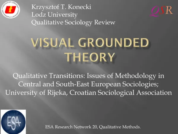 Visual Grounded Theory