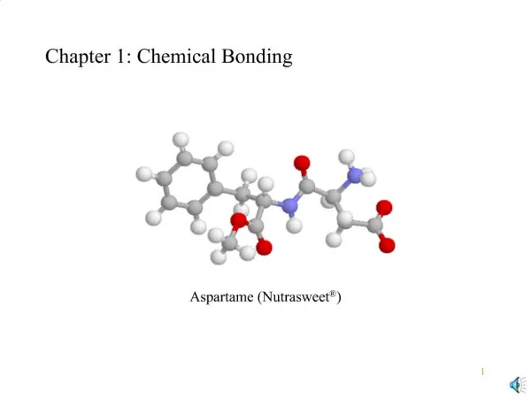 Chapter 1: Chemical Bonding