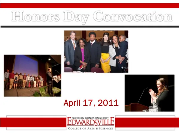 Honors Day Convocation