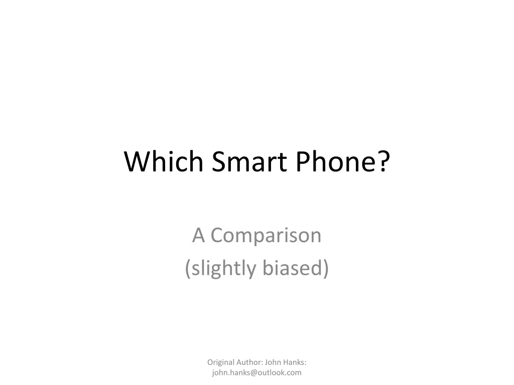 which smart phone