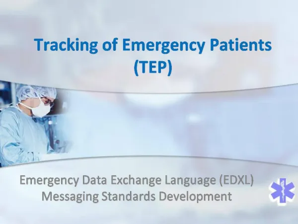 Tracking of Emergency Patients TEP