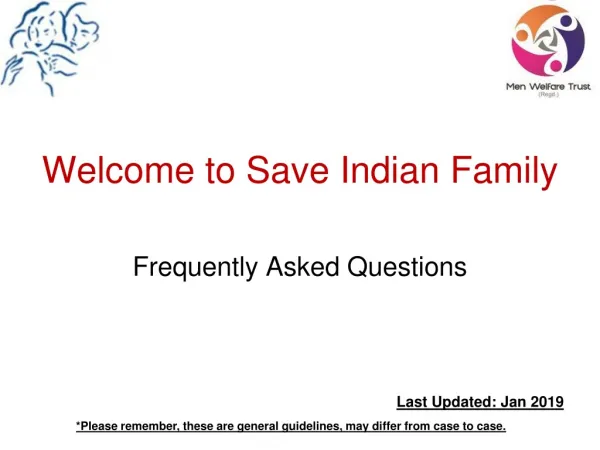 Welcome to Save Indian Family