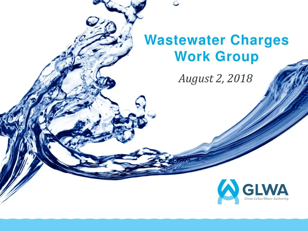 wastewater charges work group