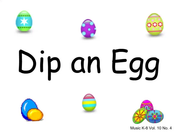 Dip an Egg