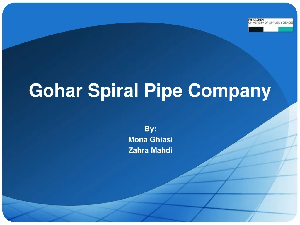 gohar spiral pipe company