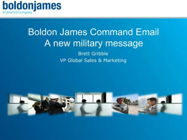 Boldon James Command Email A new military message