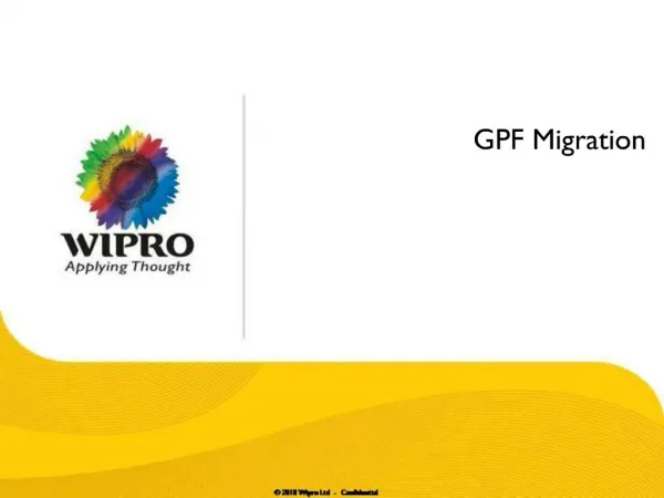 GPF Migration