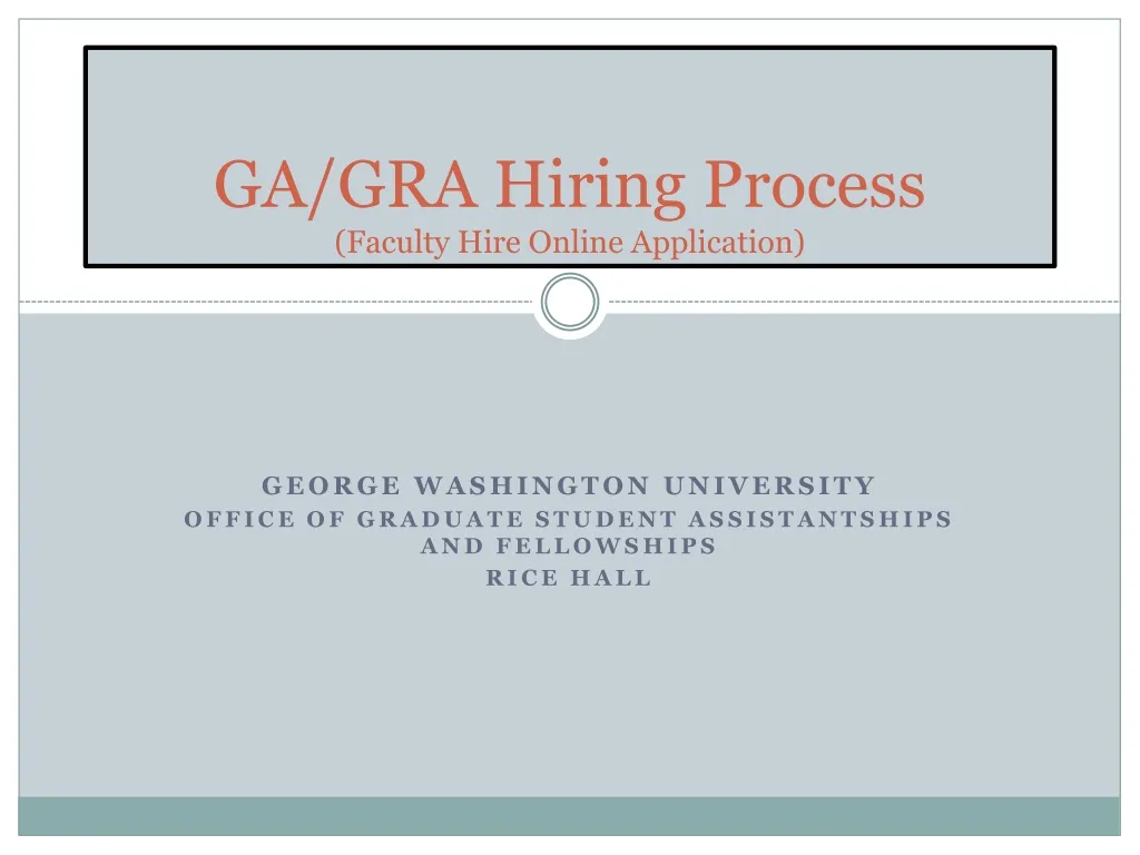 ga gra hiring process faculty hire online application
