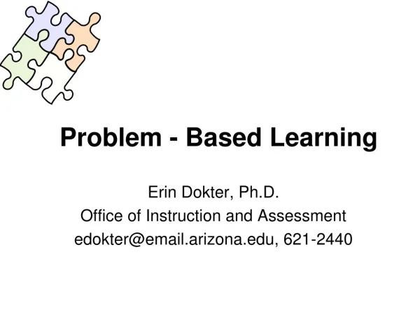 Problem - Based Learning