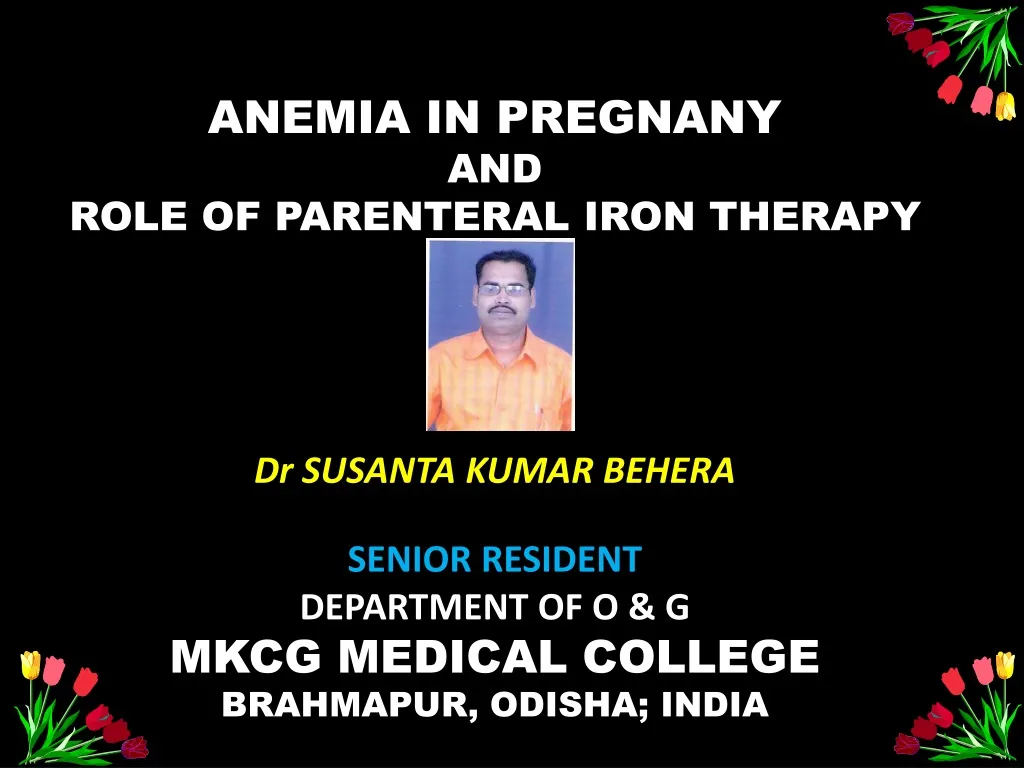 anemia in pregnany and role of parenteral iron