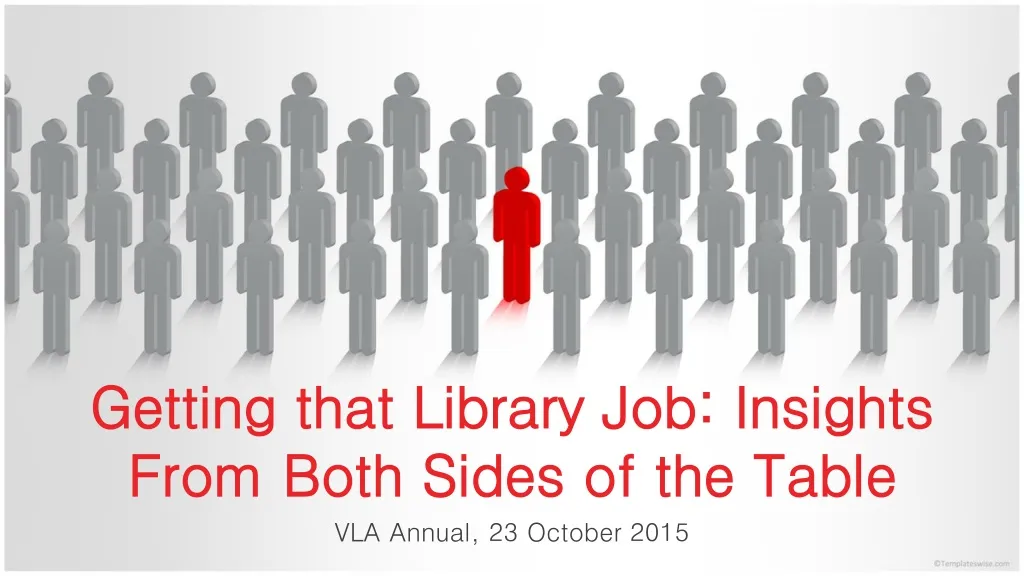 getting that library job insights from both sides of the table