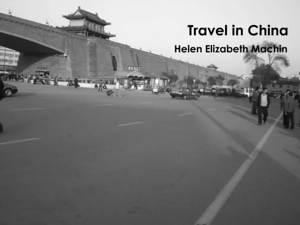 Travel in China