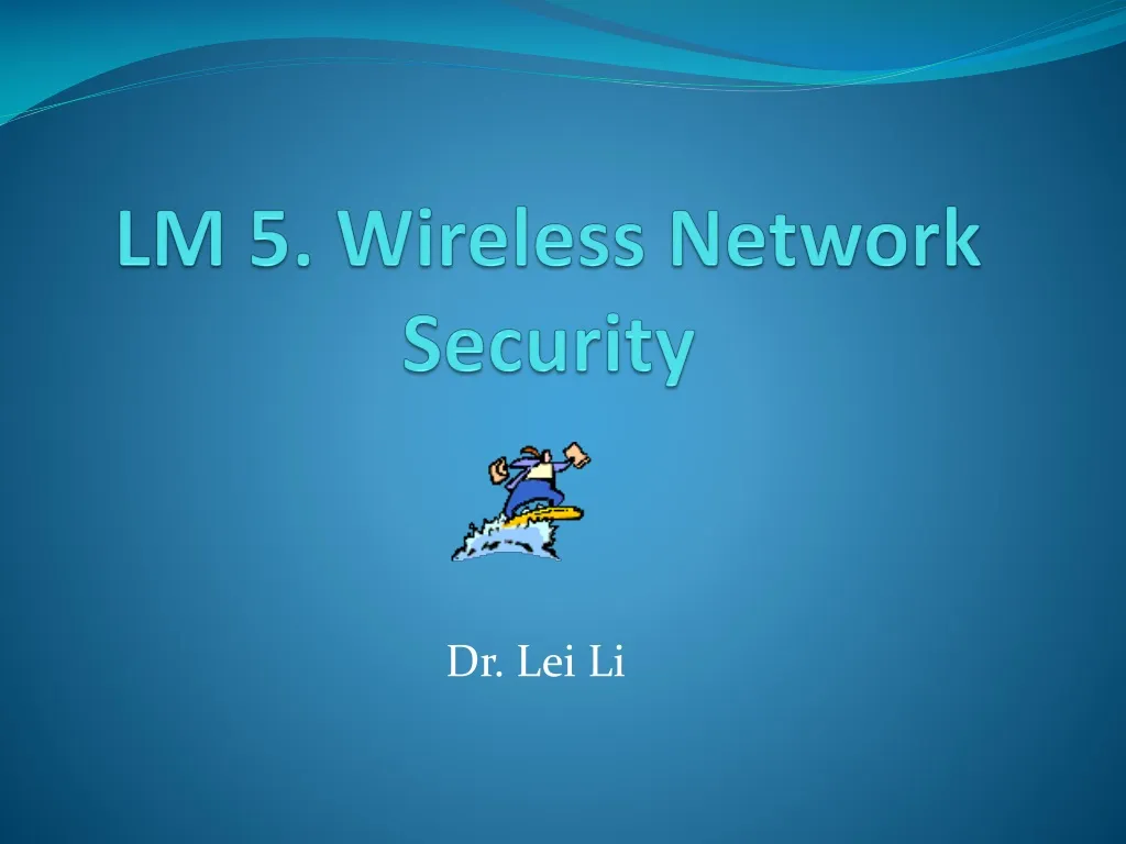 lm 5 wireless network security