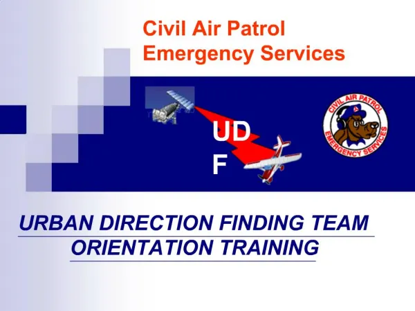 Civil Air Patrol Emergency Services
