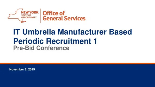 IT Umbrella Manufacturer Based Periodic Recruitment 1