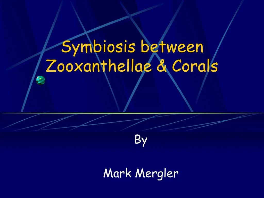 symbiosis between zooxanthellae corals