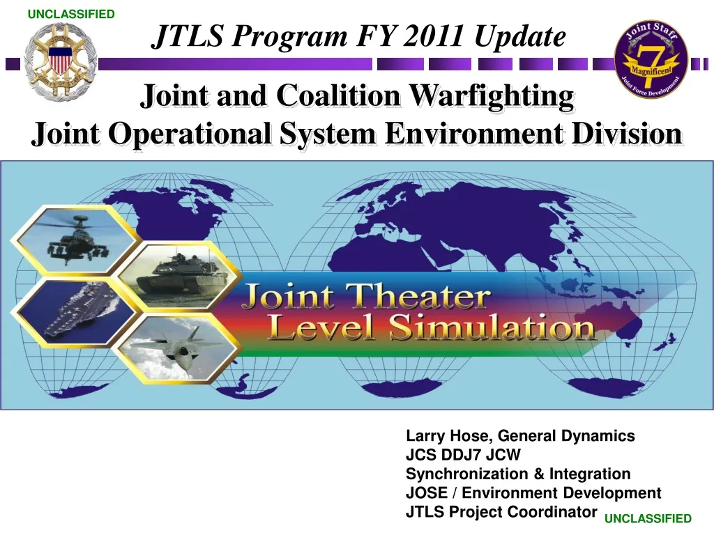 jtls program fy 2011 update