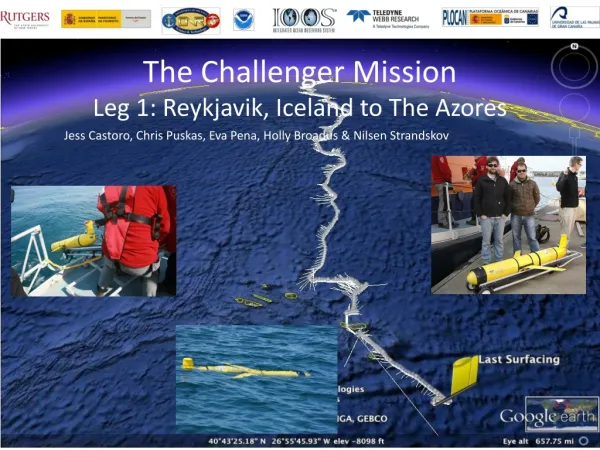 The Challenger Mission Leg 1: Reykjavik, Iceland to The Azores