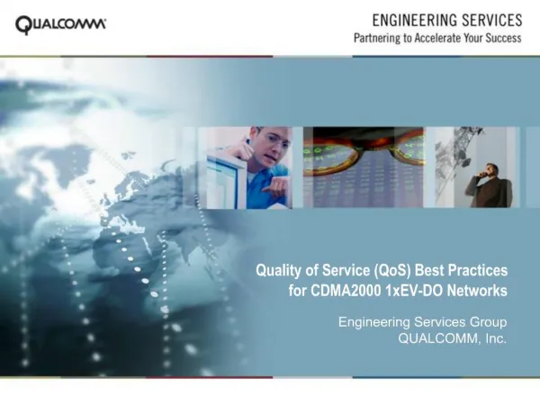 Quality of Service QoS Best Practices for CDMA2000 1xEV-DO Networks