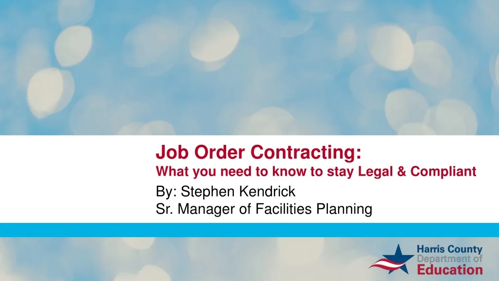 job order contracting what you need to know