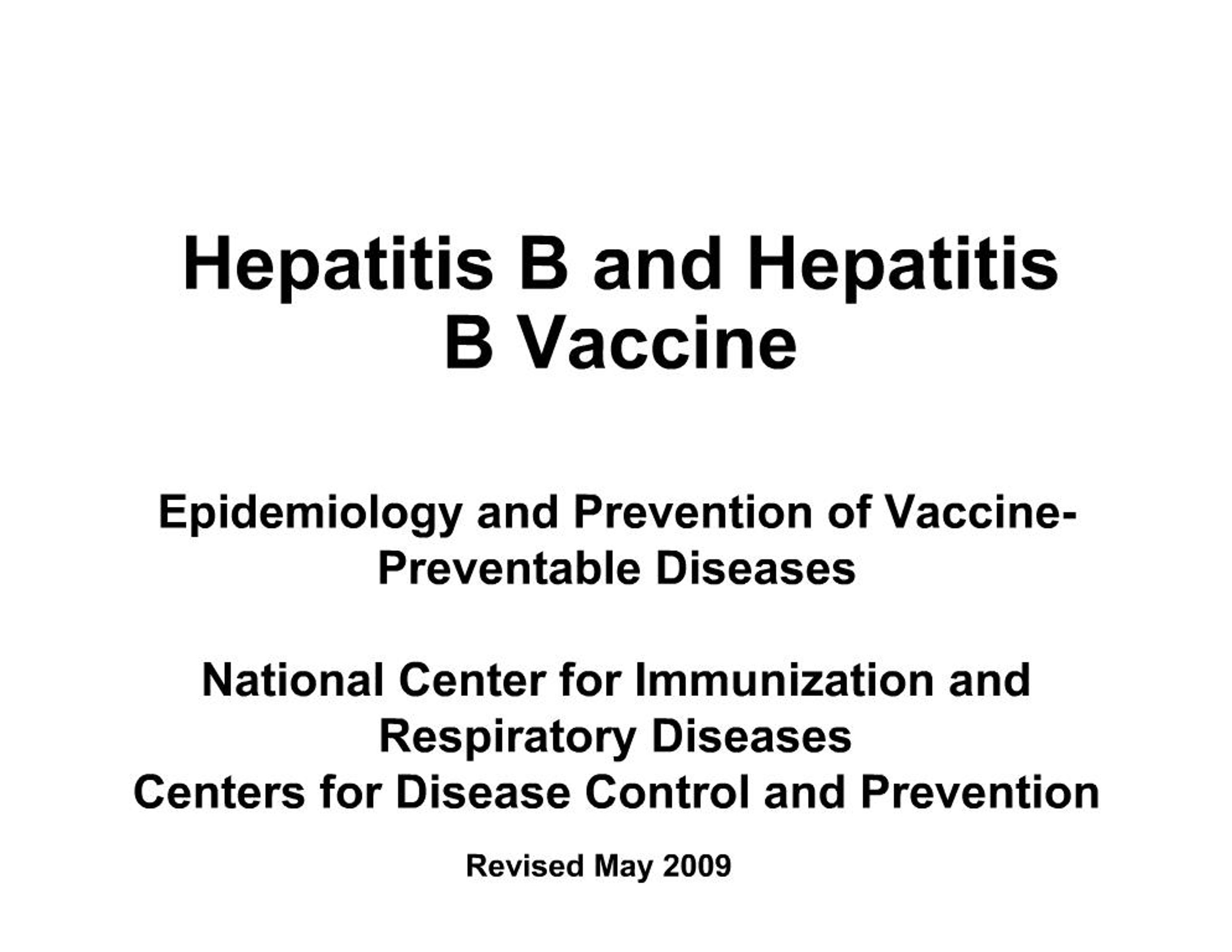 PPT - Hepatitis B and Hepatitis B Vaccine PowerPoint Presentation, free ...