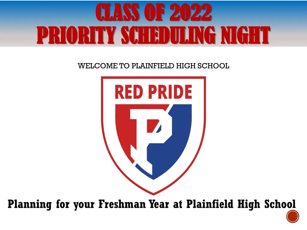 planning for y our freshman year at plainfield high school