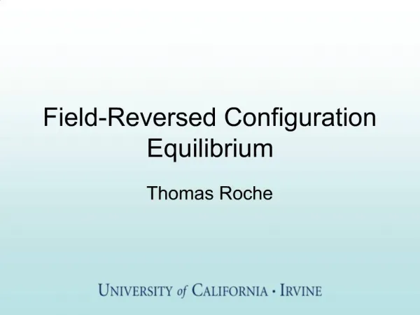 Field-Reversed Configuration Equilibrium