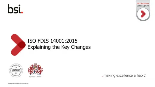 ISO FDIS 14001:2015 Explaining the Key Changes